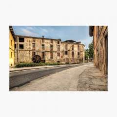 The Tanneries Neighborhood (Vic, Catalonia) - Photographic Print
