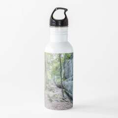 Walking Between Rock Walls (Catalonia) - Water Bottle