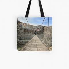 Rupit's Hanging Bridge (Catalonia) - All Over Print Tote Bag