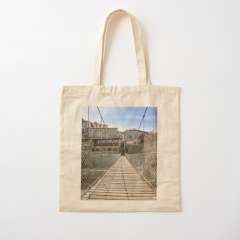 Rupit's Hanging Bridge (Catalonia) - Cotton Tote Bag