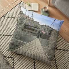 Rupit's Hanging Bridge (Catalonia) - Floor Pillow