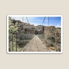 Rupit's Hanging Bridge (Catalonia) - Magnet