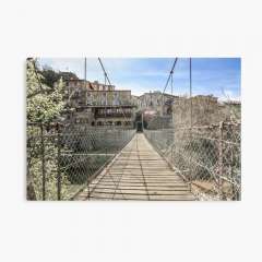 Rupit's Hanging Bridge (Catalonia) - Metal Print