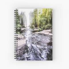 The Flow of Life - Spiral Notebook