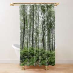 A Summer Day in the Forest - Shower Curtain
