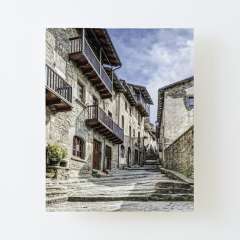 Rupit's Natural Stone Street (Catalonia) - Canvas Mounted Print