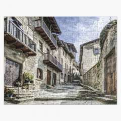 Rupit's Natural Stone Street (Catalonia) - Jigsaw Puzzle
