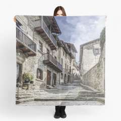 Rupit's Natural Stone Street (Catalonia) - Scarf