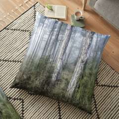 The Misty Forest - Floor Pillow