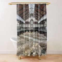 El Mercat del Born (Barcelona, Catalonia) - Shower Curtain
