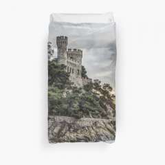 Plaja Castle (Lloret de Mar, Catalonia) - Duvet Cover