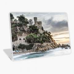 Plaja Castle (Lloret de Mar, Catalonia) - Laptop Skin