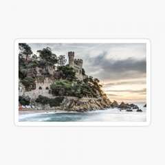 Plaja Castle (Lloret de Mar, Catalonia) - Sticker