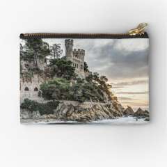 Plaja Castle (Lloret de Mar, Catalonia) - Zipper Pouch