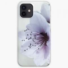 White Almond Flowers - iPhone Snap Case