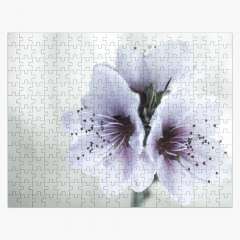 White Almond Flowers - Jigsaw Puzzle