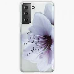 White Almond Flowers - Samsung Galaxy Snap Case