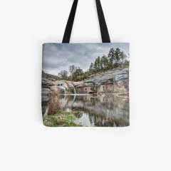 Brotons Mill (Moia, Catalonia) - All Over Print Tote Bag