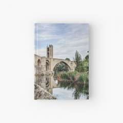 Besalu Romanesque Bridge (Catalonia) - Hardcover Journal
