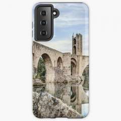 Besalu Romanesque Bridge (Catalonia) - Samsung Galaxy Tough Case
