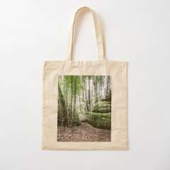 Stones and Trees (Enchanted Rocks, Catalonia) - Cotton Tote Bag