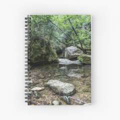 Martinet Creek (Aiguafreda, Catalonia) - Spiral Notebook