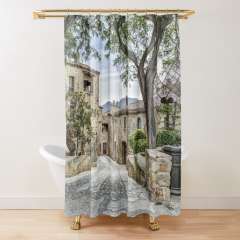 Pals, A Lovely Medieval Village (Catalonia) - Shower Curtain