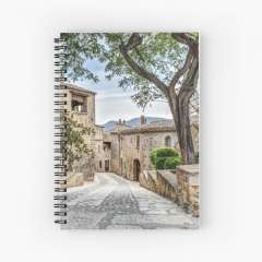 Pals, A Lovely Medieval Village (Catalonia) - Spiral Notebook