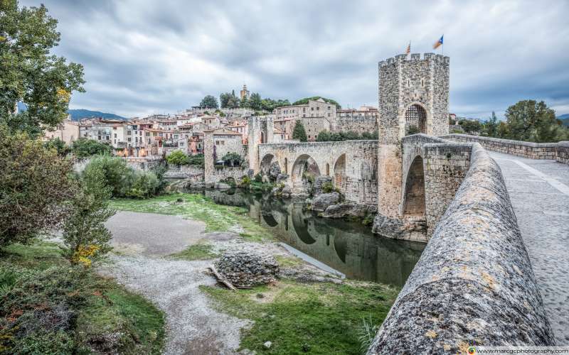 Besalú Medieval Village (Catalonia) Free 4K HD Wallpaper