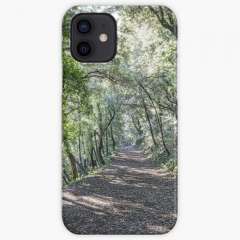 Path Between Trees (Santa Pau, Catalonia) - iPhone Snap Case