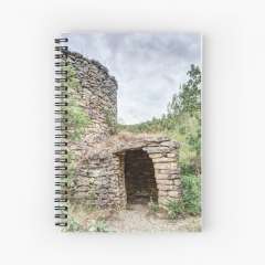 Tines de l'Escudelleta (Pont de Vilomara i Rocafort, Catalonia) - Spiral Notebook