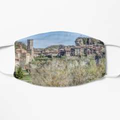 Panoramic View of Rupit i Pruit (Catalonia) - Flat Mask