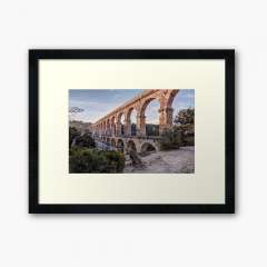 Pont del Diable (Tarragona, Catalonia) - Framed Art Print