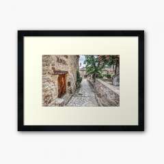 Medieval Town of Pals (Catalonia) - Framed Art Print