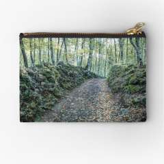 Walking Between Rocks and Trees - Zipper Pouch