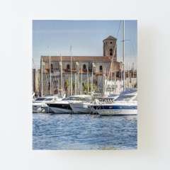 La Ciotat Old Port (France) - Canvas Mounted Print