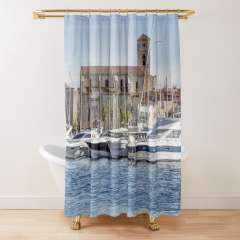 La Ciotat Old Port (France) - Shower Curtain