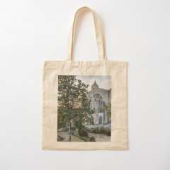 The Backyard of Girona Cathedral (Catalonia) - Cotton Tote Bag
