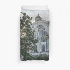 The Backyard of Girona Cathedral (Catalonia) - Duvet Cover