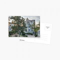 The Backyard of Girona Cathedral (Catalonia) - Postcard