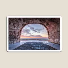 A Window to The Mediterranean Sea, Altafulla (Catalonia) - Magnet