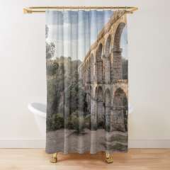 Pont del Diable (Ferreres Aqueduct, Tarragona) - Shower Curtain