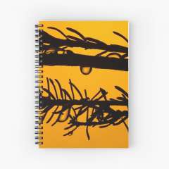 Nature Abstract - Spiral Notebook