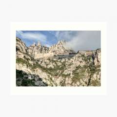 - Montserrat Mountain (Catalonia) - Art Print