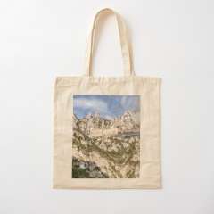 - Montserrat Mountain (Catalonia) - Cotton Tote Bag