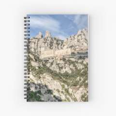 - Montserrat Mountain (Catalonia) - Spiral Notebook