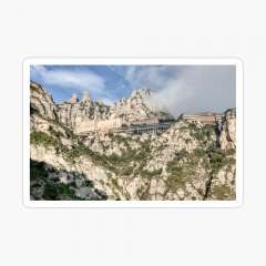 - Montserrat Mountain (Catalonia) - Sticker