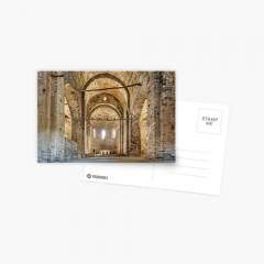 Sant Pere de Casserres Monastery, Church (Catalonia) - Postcard