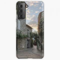Sunrise at Le Castellet, Rue du Grand Four (France) - Samsung Galaxy Snap Case
