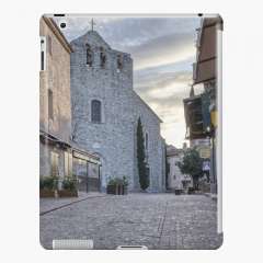 Sunrise at Saint Sauveur Church (Le Castellet, France) - iPad Snap Case